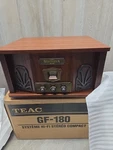 Brand New Teac Nostalgia GF-180 Am/fm Stereo 3-SPEED Turntable Record Player. Fixed Price $199.99.