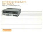 Kenwood KR-6200 Receiver Owners Instruction Manual. Fixed Price $22.24.