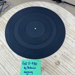 Ge By Technics Turntable Parts - Platter Mat Fold Rubber. Fixed Price $18.00.