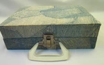 Vintage Dejay "happy Tunes" Record Player SP-11 W/ Denim Jeans Case. Fixed Price $20.00.