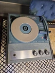Vintage Rheem Califone 1430B Portable Record Player Turntable With Case. Fixed Price $80.00.