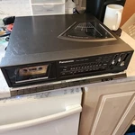Panasonic SG-X7 Am/fm, Cassette & Turntable Stereo Music System. Fixed Price $57.89.