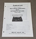 Mitsubishi Turntable DP-420 Service Manual D-4272. Fixed Price $54.95.