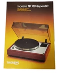 Rare Vintage Thorens TD160 Super Bc Turntable Sales Brochure. Fixed Price $26.99.