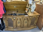 Vintage Zenith Allegro Wood Cabinet, 8 Track, Am/fm, Cassette, Record Player. Fixed Price $304.98.
