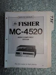 Fisher MC-4520 Service Manual Original Repair Book Stereo Receiver Turntable. Fixed Price $25.00.