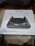 Audio-technica AT-LP60XBT-USB-BK Fully Automatic Belt-drive Stereo Turntable New. Fixed Price $176.99.