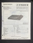 Fisher MT-223A MT-228A MT-229 Turntable Service Manual. Fixed Price $24.99.