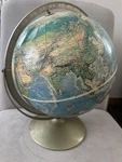 Vintage 1960/1970S Rand Mcnally World Portrait Globe 12 Cm Diameter With Stand. Fixed Price $55.00.