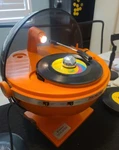 Sanyo Phonosphere RPT-1200 Disco Record Player Radio 1973 Orange W/manual. Fixed Price $2500.00.