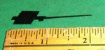 Trutone Admiral 2-INCH Deco Radio Dial Pointer Black 1/8 Shaft. Fixed Price $14.99.