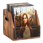 Vinyl Record Storage Box Case Crate Album Holder De.... Fixed Price $34.95.