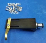 Cnc Ebony Wood Turntable Headshell W/ Gold Plated Wires With 30 Piece Screw Set. Fixed Price $28.49.