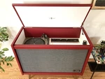 Vintage Zenith Stereo Console Tube Record Player 50S 60S Restored By Jimmy. Fixed Price $5000.00.