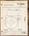Marantz TT4000 TT-4000 Record Player / Turntable Service Manual *original*. Fixed Price $19.97.