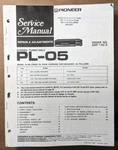 Pioneer PL-05 Record Player / Turntable Service Manual *original*. Fixed Price $24.97.