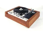 Restored Thorens Td 125 Mkii Turntable With Sme 3009 In Pear Wood. Fixed Price $3568.63.