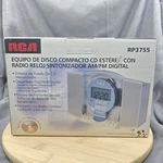Rca Stereo Cd Player W/ Digital Am/fm Tuning Clock Radio RP3755 Parts & Repair. Fixed Price $19.95.