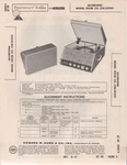 1962 Silvertone 1053B Radio Phonograph Amplifier Service Manual Photofact Fix. Fixed Price $8.99.