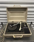 Philco Ford Solid State R1470 Portable Record Player Turntable Luggage. Fixed Price $119.00.
