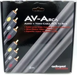 Audioquest Av-a Rca + Video Cable 2 Meter 3 To. Fixed Price $24.99.