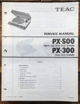 Teac PX-300 PX-500 Record Player / Turntable Service Manual *original*. Fixed Price $14.97.
