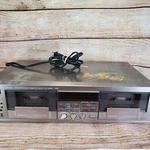 Vintage Yamaha KX-W602 Natural Sound Stereo Double Cassette Deck Silver Parts. Fixed Price $25.41.