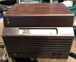 Vintage Olympic Record Player & Radio Turntable. Fixed Price $149.99.