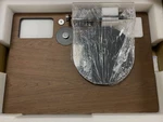 Boite Concept Brown/black Walnut Lx Turntable Record Player. Fixed Price $1965.00.