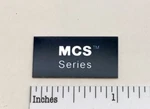 Mcs Turntable Badge Logo For Dust Cover Metal Custom Made. Fixed Price $8.95.