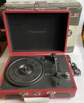 Capehart Stereo Turntable CH196/R Record Player With Speakers. Fixed Price $15.99.