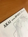 Original Service Schematic & Diagram Akai AP-A2/C Turntable Pc Board D364. Fixed Price $17.95.