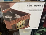 Victrola The Hawthorne Record Player With Bluetooth Speaker. Fixed Price $129.99.