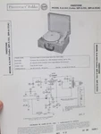 Howard Sams Photofact Folder Radio Parts Manual Firestone 4-A-144 Record Player. Fixed Price $14.95.
