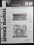 Kenwood KD-64F Turntable Service Manual Original. Fixed Price $75.99.