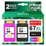 Ink Cartridges Black/color Combo For HP67XL 2PACK High Yi.... Fixed Price $41.10.