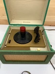 Vintage Firestone Portable Suitcase Record Player Turntable. Fixed Price $100.95.