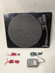 Victrola Modern Bluetooth Stereo Turntable ITUT420 Black Record Player Vinyl. Fixed Price $36.22.