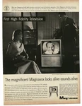 1956 Magnavox Tv Television Set Gold Seal Video Theatre Vintage Print Ad. Fixed Price $13.95.