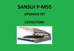 Turntable Sansui P-M55 Repair Kit All Capacitors. Fixed Price $37.00.