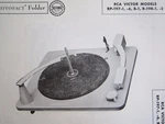 Rca RP-197-1, RP-197-6, RP-197B-1, R-198-1, R-198-2 Changer Turntable Photofact. Fixed Price $7.50.