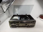 Quasar CS7400 Turntable Cassette Am Fm Radio Integrated Audio System Works. Fixed Price $149.99.