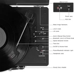 Victrola Bluetooth Stereo Turntable VSC-550BT-BK Black. Fixed Price $58.46.