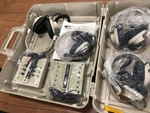 Califone Monaural Listening Center, 6 Headphones 2 Hubs. Fixed Price $29.99.