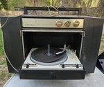 Vintage Motorola Portable Solid State Stereo Record Player (untested). Fixed Price $149.97.