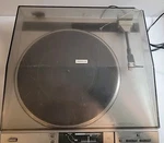 Pioneer PL-L800S Turntable Linear Turns & Spins Sold As Cover Latch Missin. Fixed Price $315.91.