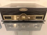 Pyle Vintage Vinyl Record Player Black From Urban Outfitters. Fixed Price $200.00.