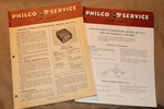 Philco Home Service Radio Phonograph Model 48-1253 1947 8+ Page Parts Schematics. Fixed Price $20.00.