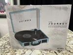 Victrola Journey Portable Record Player - 3 Speed Turntable Bluetooth Lp. Fixed Price $39.99.