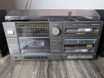 Vintage Sanyo Stereo Music System With Turntable & Cassette Deck GXT-107! Read!. Fixed Price $132.00.